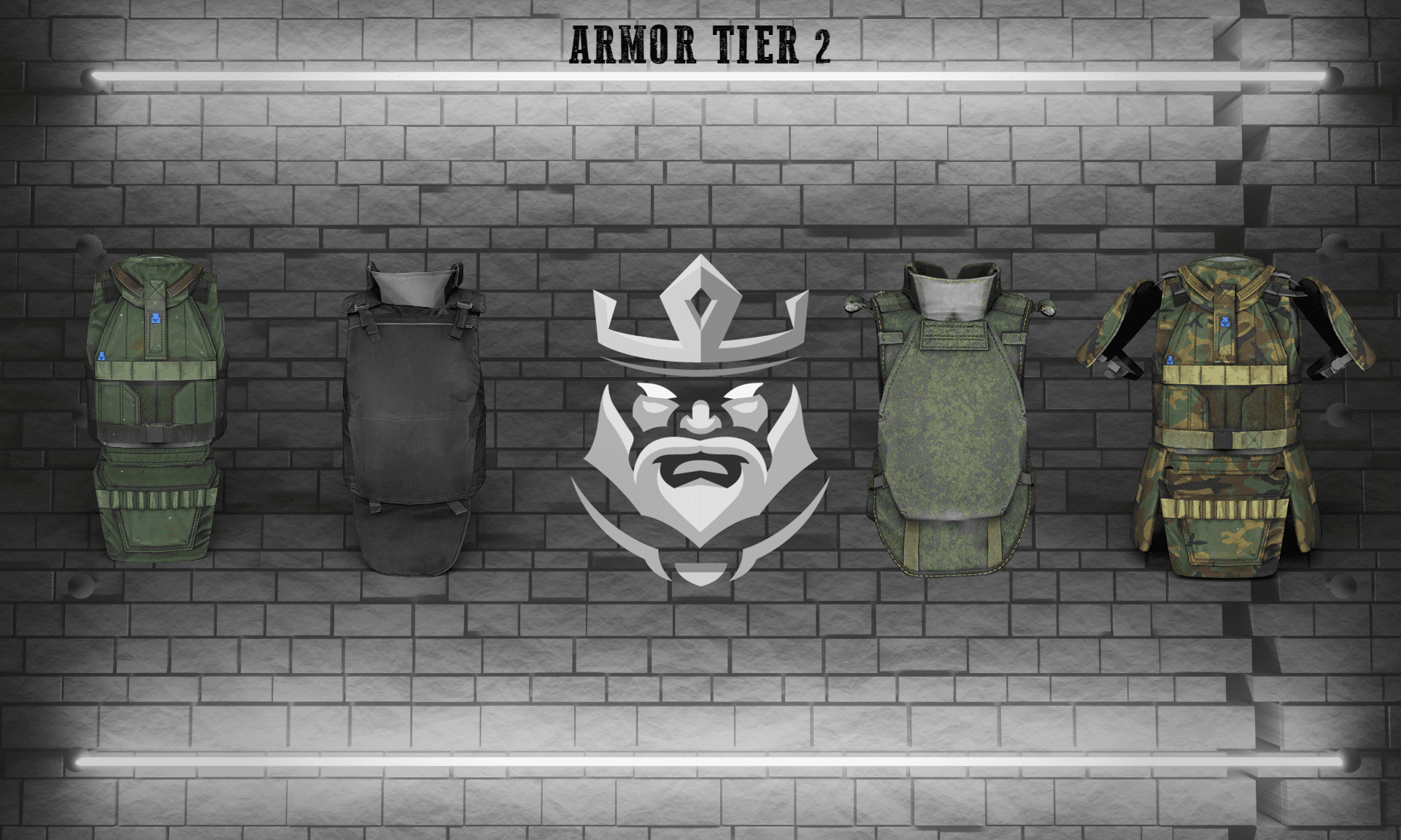 Armor Tier 2 — mid-tier plate carriers and combat vests
